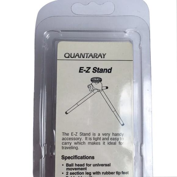 Quantaray Mini Tripod E-Z Stand Vlogger Blogger Camera Time Lapse Stabilizer NWT - Picture 6 of 12